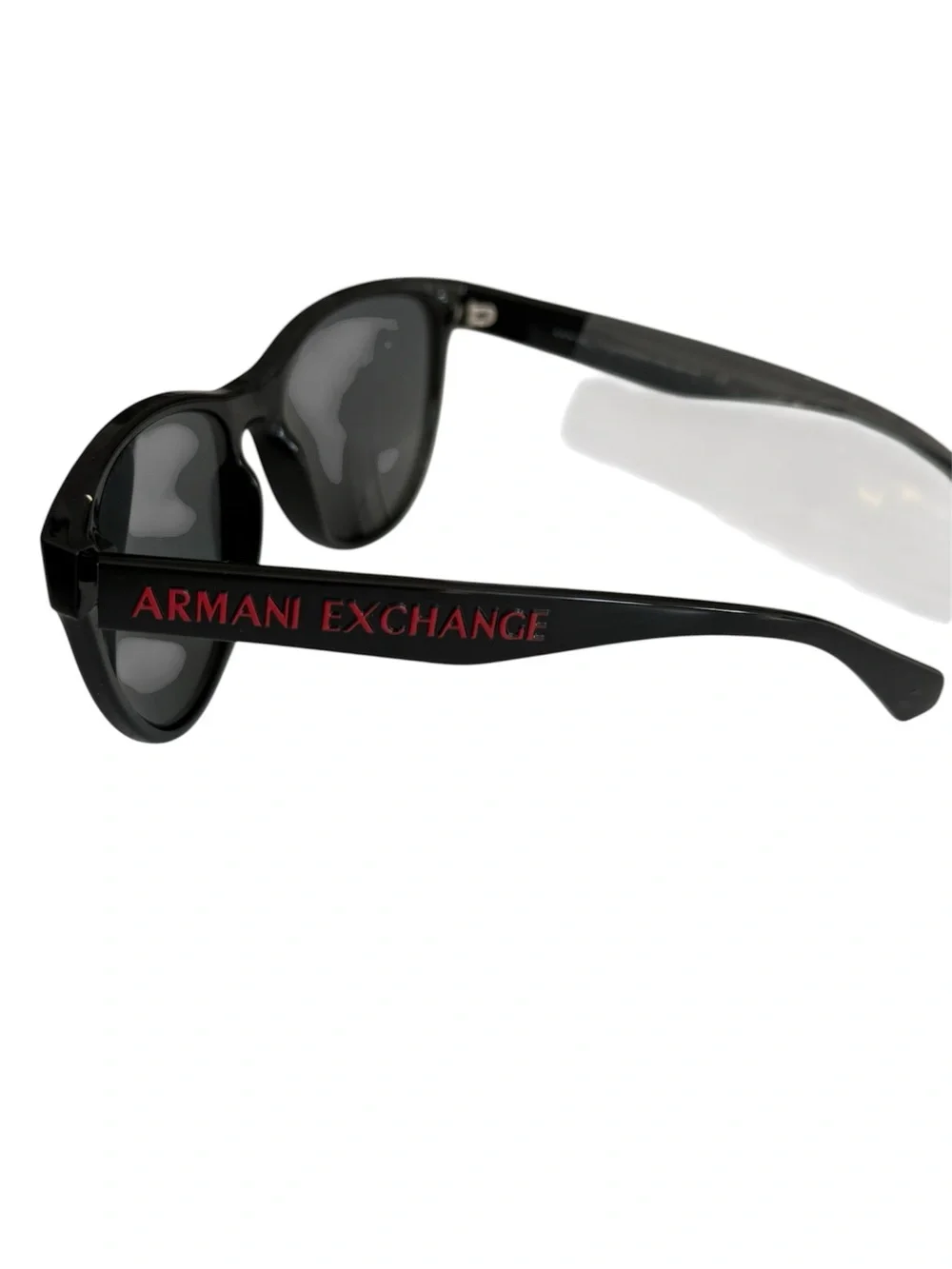 A|X Armani Exchange AX4095S 81586G Black Rectangular Sunglasses 56mm w/ Case